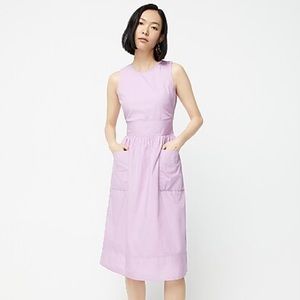 J. Crew Cotton Poplin Apron Dress BNWT